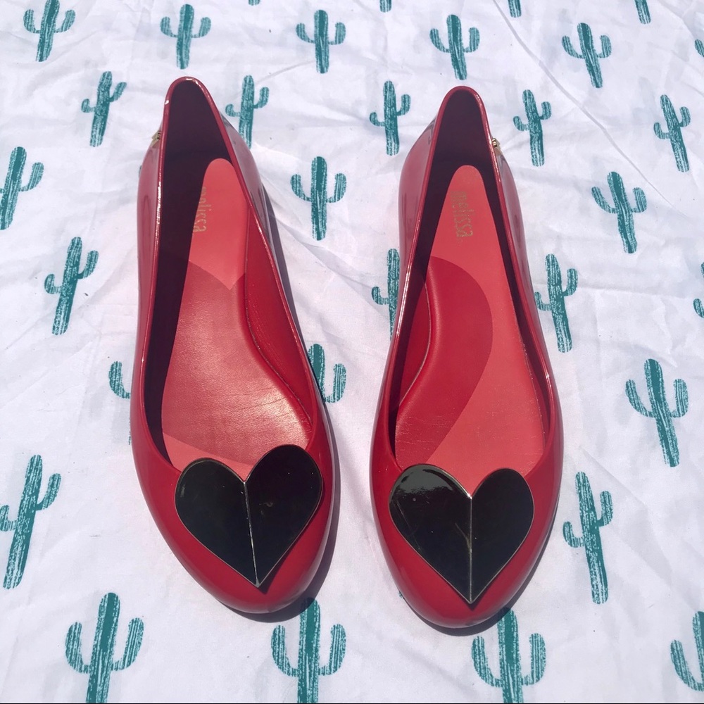 Melissa Heart Jelly Shoes